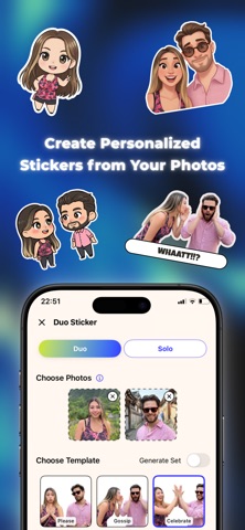 StickGen: AI Sticker Maker screenshot