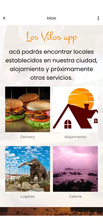 Los Vilos App screenshot 2