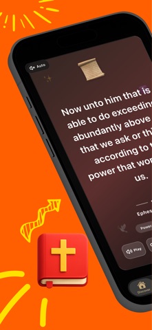 Bible Scroll: Swipe Scripture Screenshot 1 of 9
