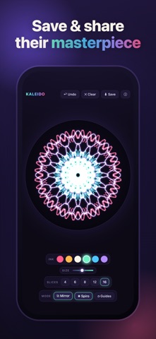 Kaleido Draw: Mirror draw toy screenshot 5