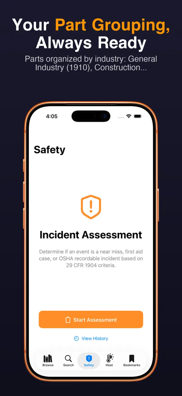 Screenshot #3 pour OSHA Reference