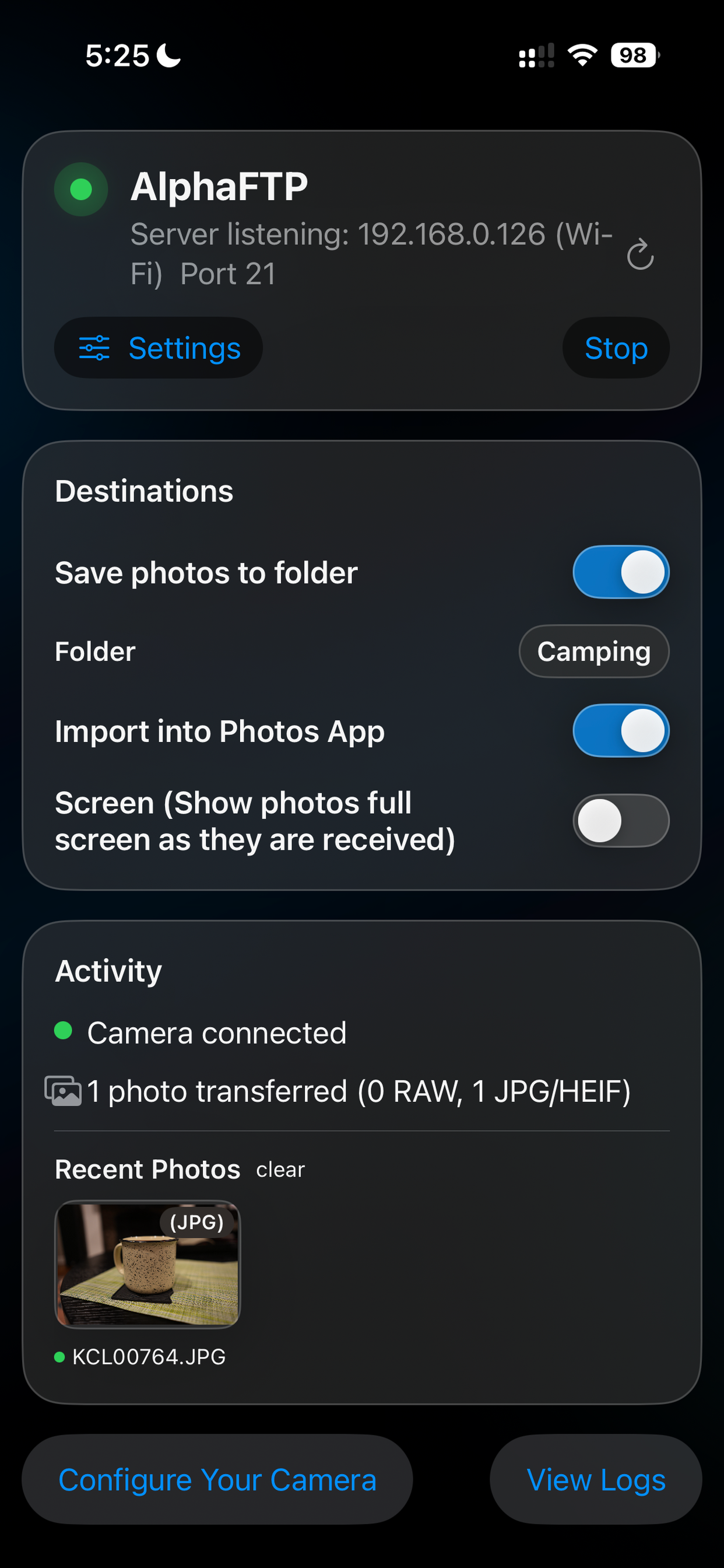 Capture d'écran