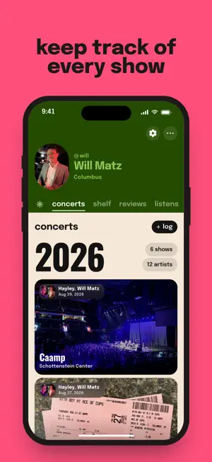 Superfan: social music screenshot 3