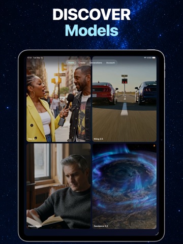 AI Video Generator: Beo Image iPad screenshot