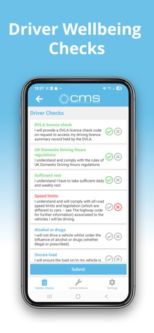 CMS Maintenance iPhone screenshot