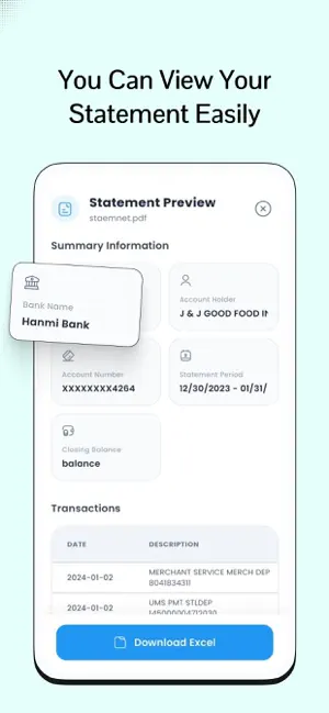 My Bank Statements Converter screenshot 3