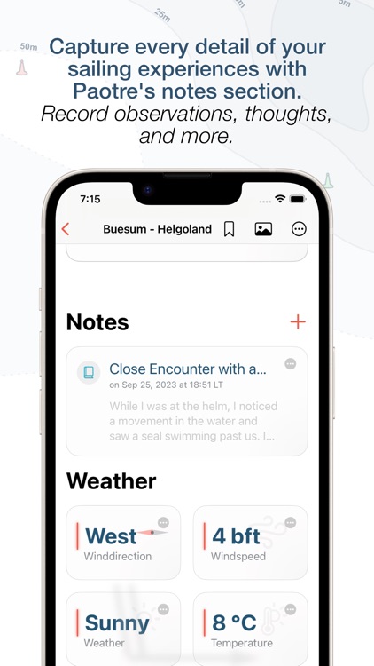 Paotre: Log your sailing trips screenshot-3