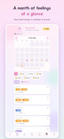 Maeum: Mood Diary & Horoscope Screenshot 8 of 8