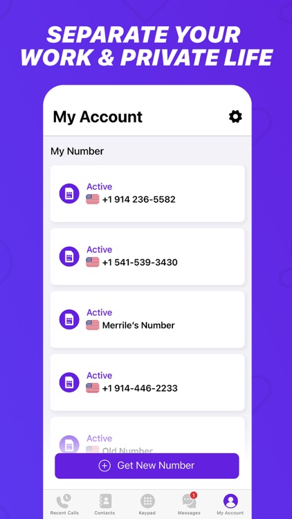 Nextline - Second Phone Number screenshot-6