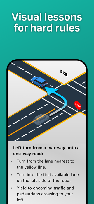 NY DMV Permit Practice Test Screenshot 4 of 8