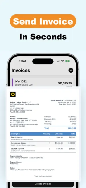 Invoice Ready - Invoice Maker screenshot 3