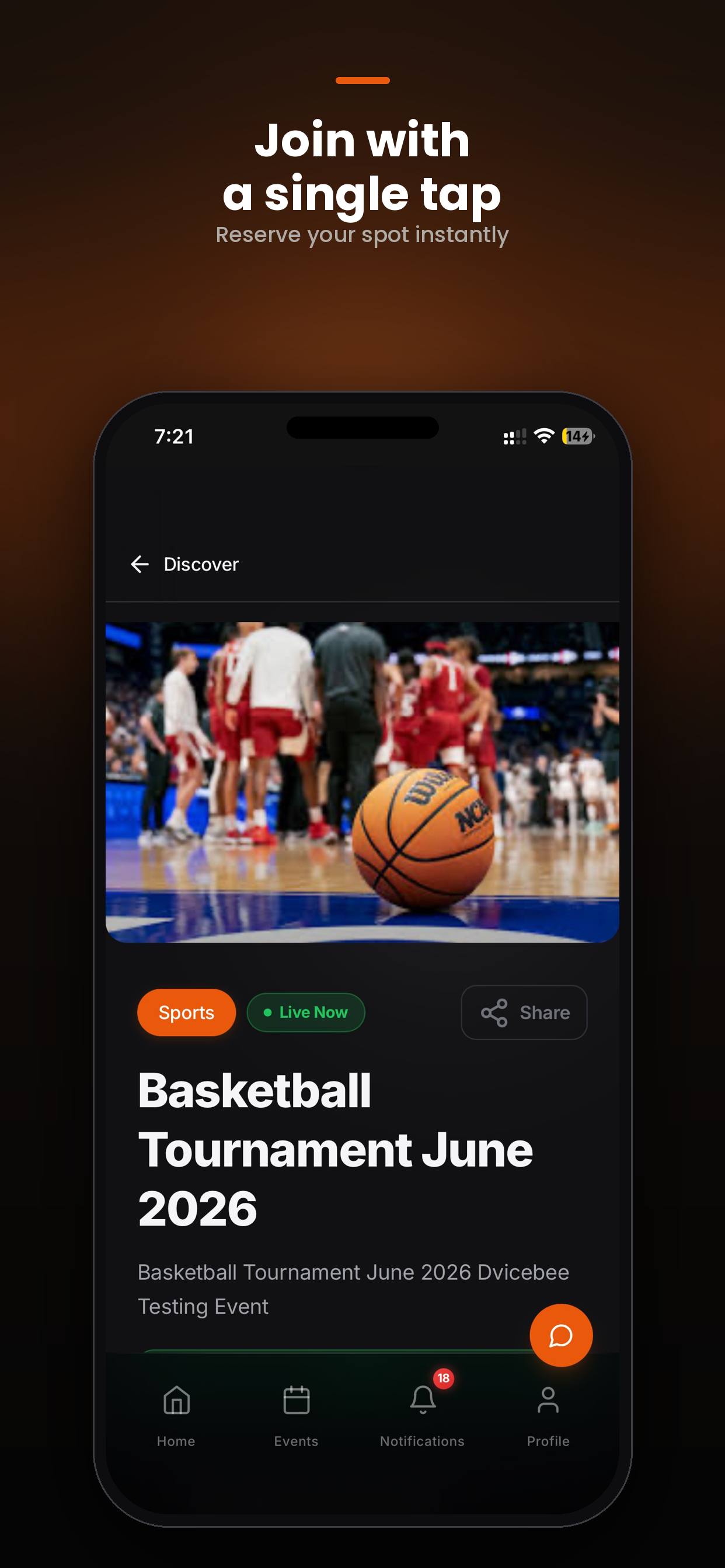 JoinUp | Organise Events screenshot 3