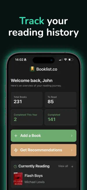 Booklist.co screenshot 1