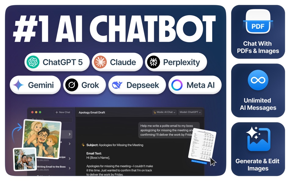 #1. Fello AI: Chat Bot Assistant (macOS) Ved: AI Apps Brewery s.r.o.