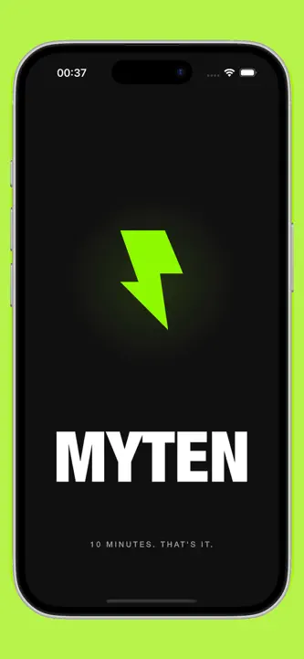 MYTEN | 10 Minute Workout screenshot 1