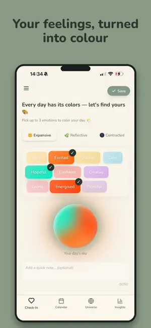 Uplume: Mood Tracker screenshot 1