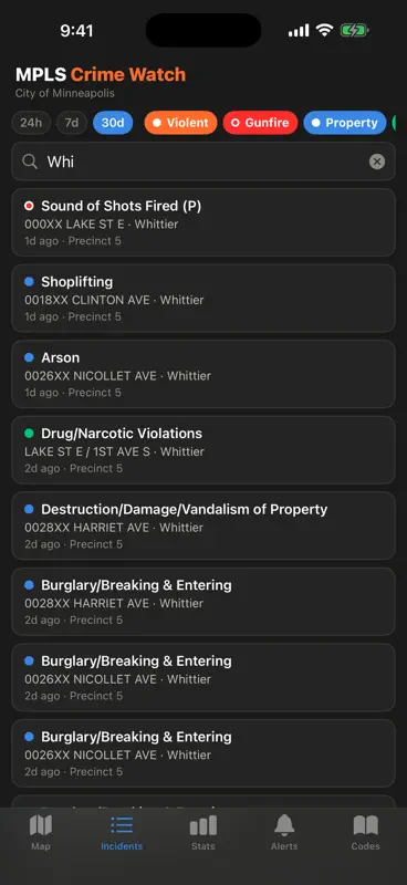MPLS Crime Watch screenshot 6 of 10