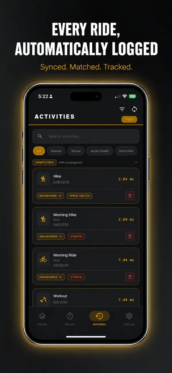 Screenshot #3 pour GarageTracker