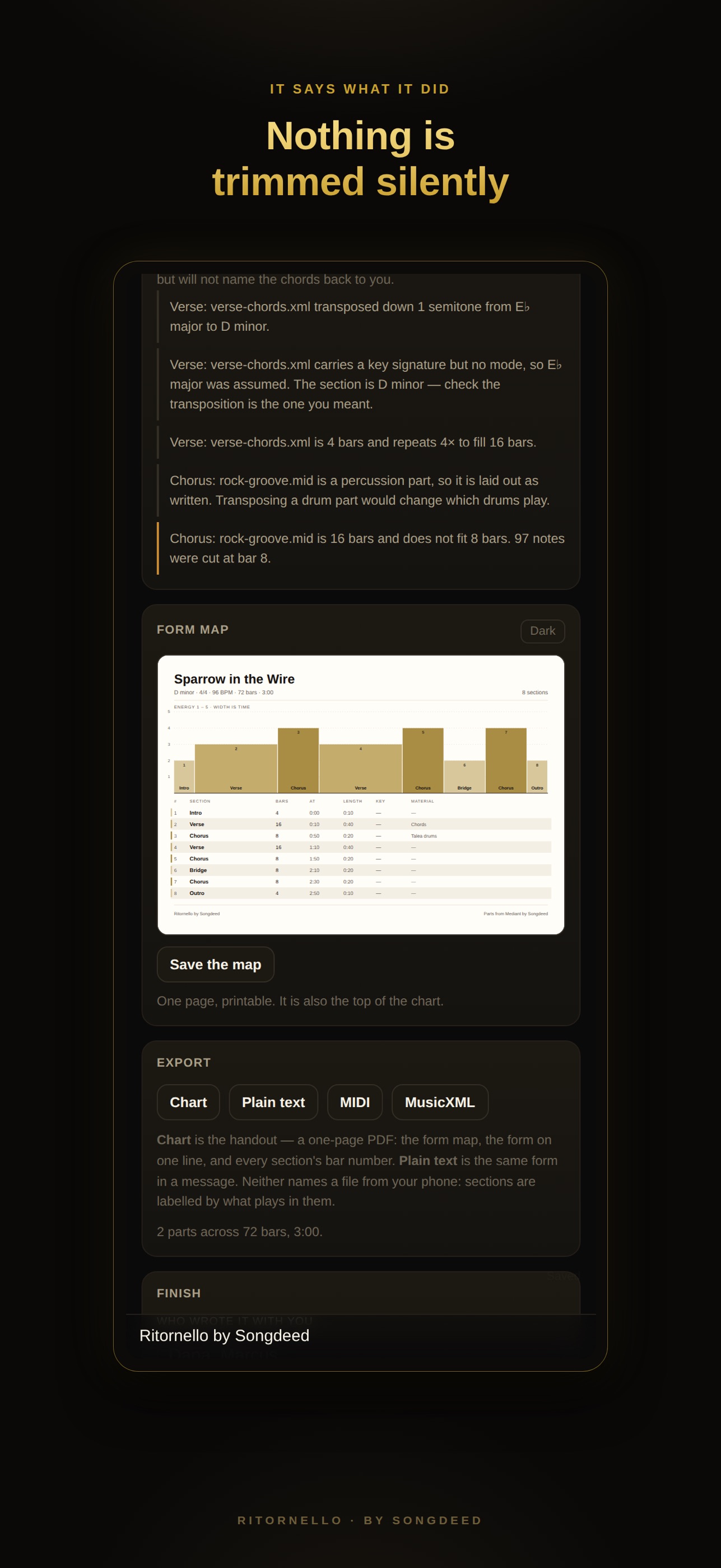 Screenshot 2 of Ritornello: Song Form
