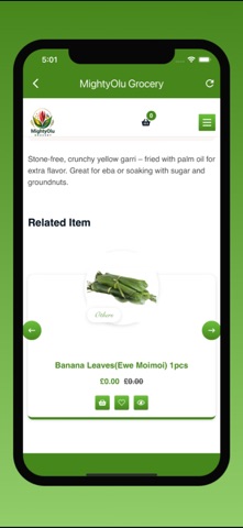 MightyOlu Grocery screenshot