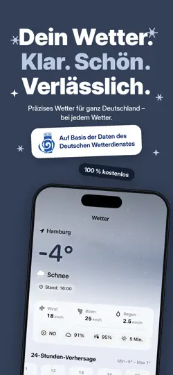 Screenshot von Nano - Wetter Für Deutschland auf dem iPhone 1