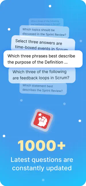 PSM I Exam Pass - Scrum Test screenshot 3