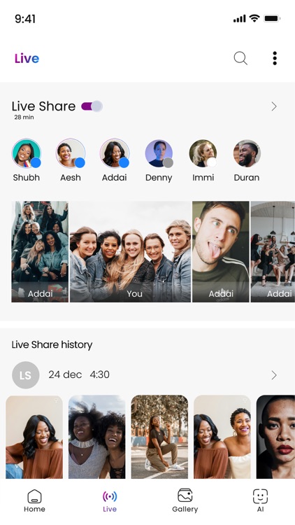 Qliqle - Live Photo Albums screenshot-3