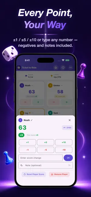 Board Game Score Counter screenshot 2