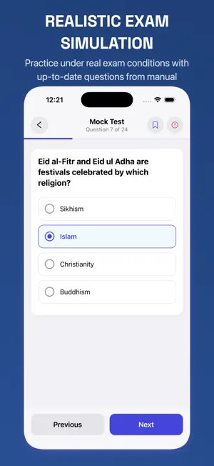 Life in the UK Test Q&A 2026 screenshot 2