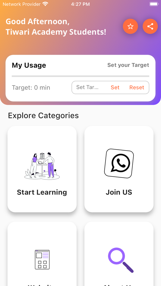 #1. Tiwari Academy Learning App (iOS) 由: Rakesh Tiwari