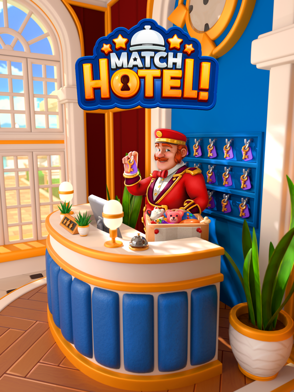 Match Hotel - 3D Puzzle Game iPad screenshot 7 - Games app