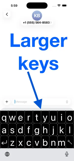 iCanText screenshot 1