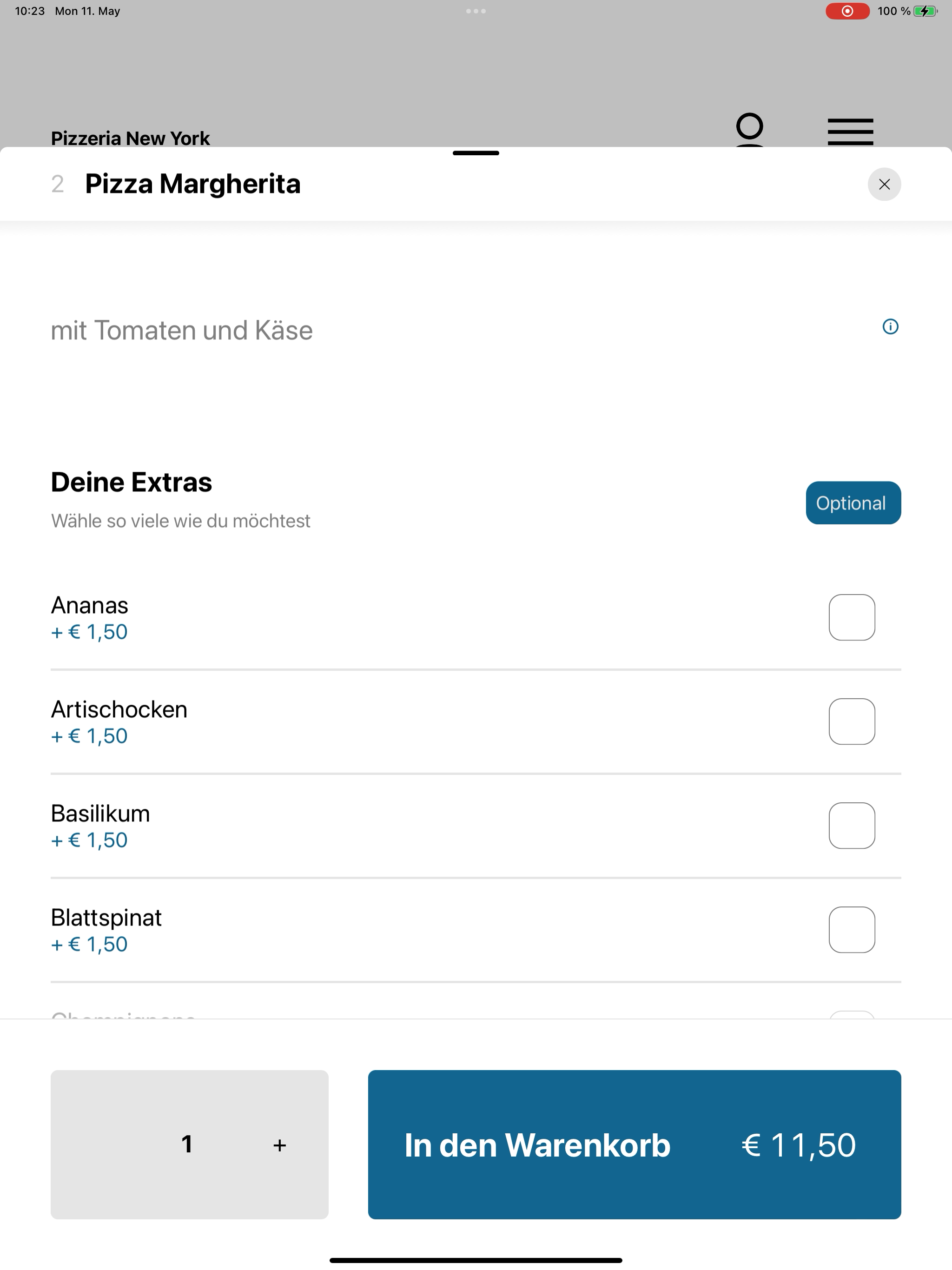 Pizzeria New York screenshot 8