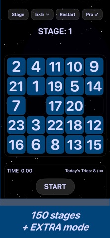 Slide Puzzle Galaxy Screenshot 4 of 5
