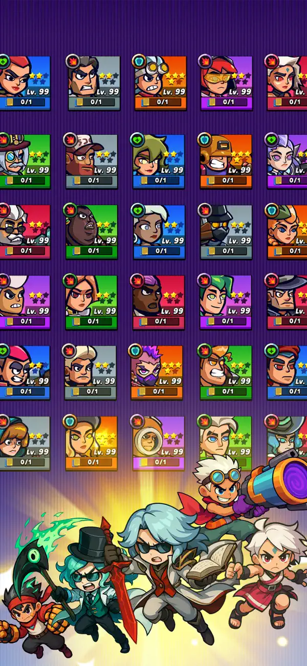 Nexus Hero: Adventure RPG Hack screenshot 6 - game app interface