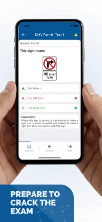 Alabama DMV Permit Practice: Screenshot 3 von 9