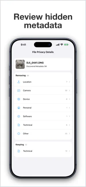 PuryFile: Metadata Remover screenshot 3