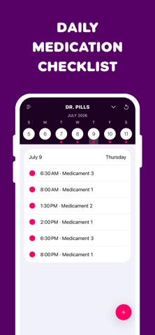 Dr. Pills: Medication Reminder Screenshot 4 of 5