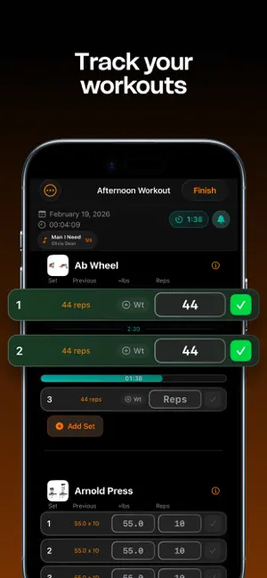 Built Workout screenshot 3