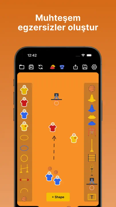 Basketbol: Taktik Tahtası iPhone Ekran Görüntüsü 3
