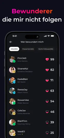 Screenshot von Reports Für Followers Tracker+ auf dem iPhone 4