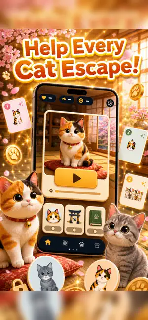 Arrow Neko: Cat Escape screenshot 3