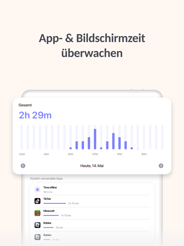 Kindersicherung,Bildschirmzeit