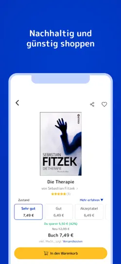 Capture d'écran de Medimops: Bücher & Mehr Kaufen sur iPhone 5