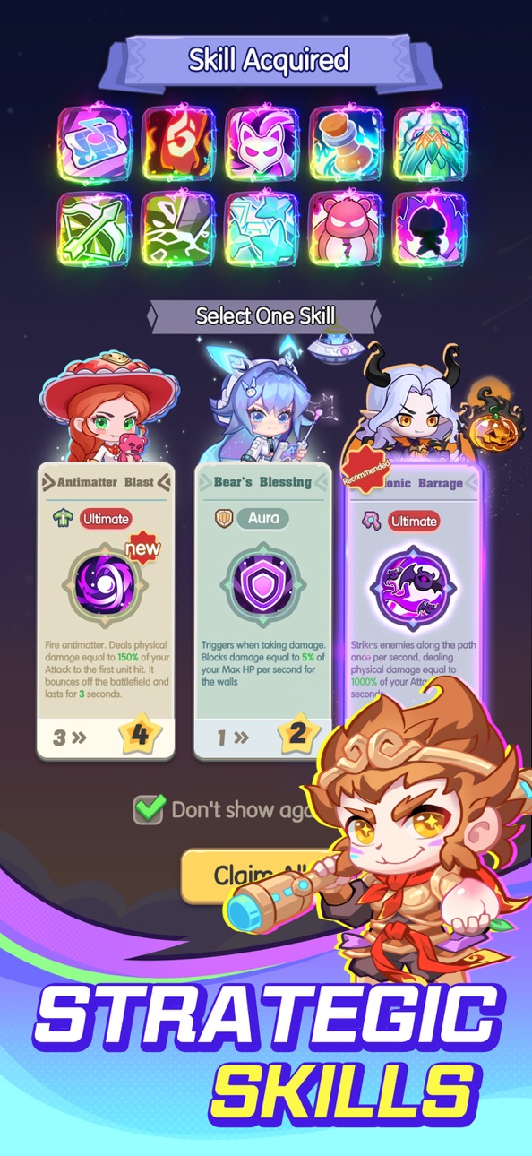 Stranger Heroes iOS Mod IPA screenshot 6 - iOS game interface