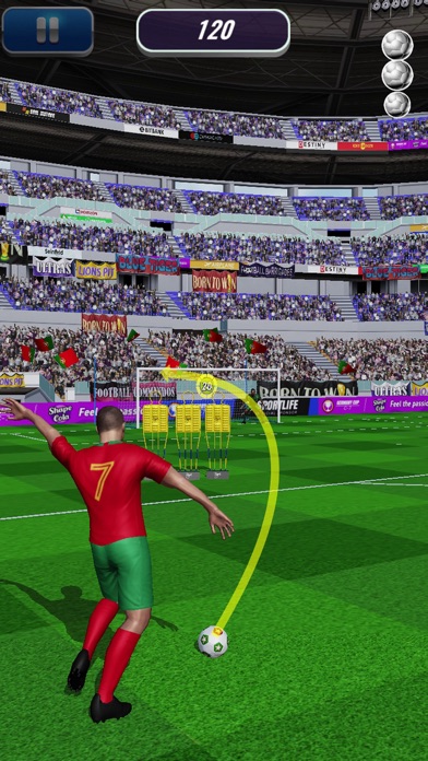 Euro Penalty Flick Soccer Screenshot