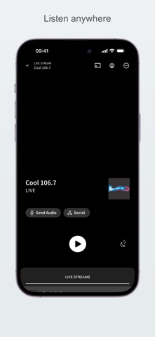 Cool 106.7 screenshot
