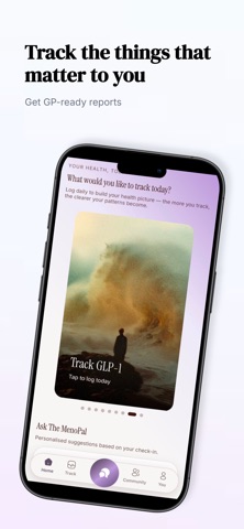 The MenoPal screenshot