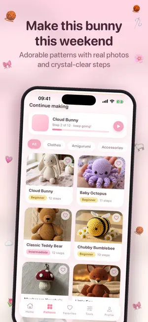 Yarny: Crochet & Knit Patterns screenshot 1
