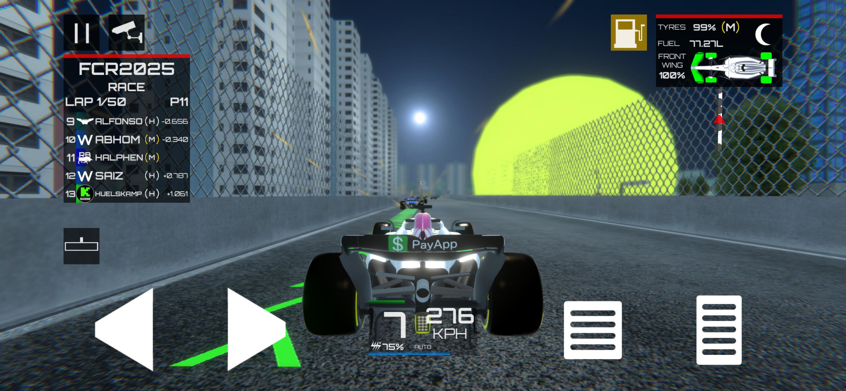 FORMULA CAR RACE 2025